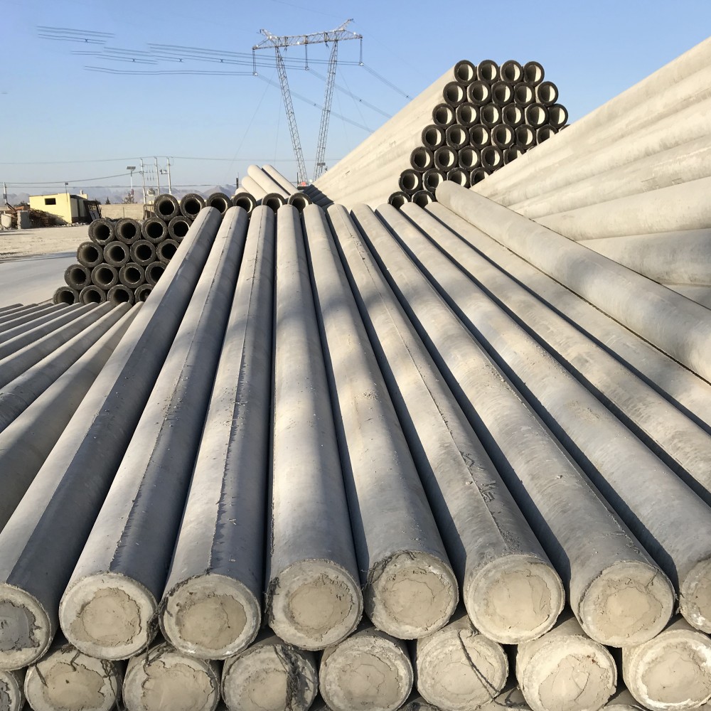 广州190×18米非预应力水泥电线杆