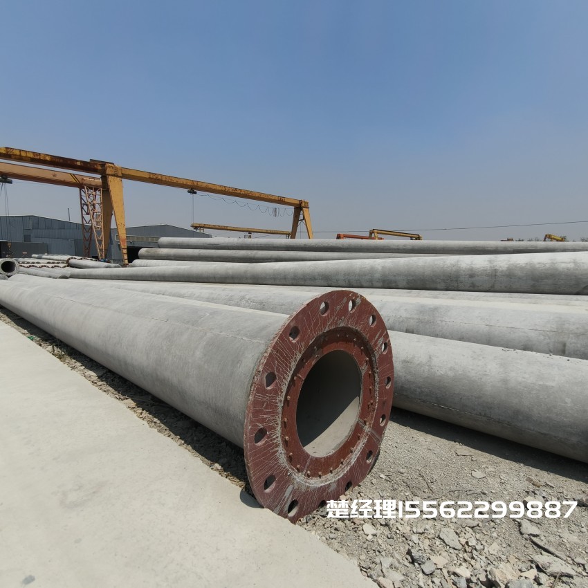 广州12米无拉线电杆